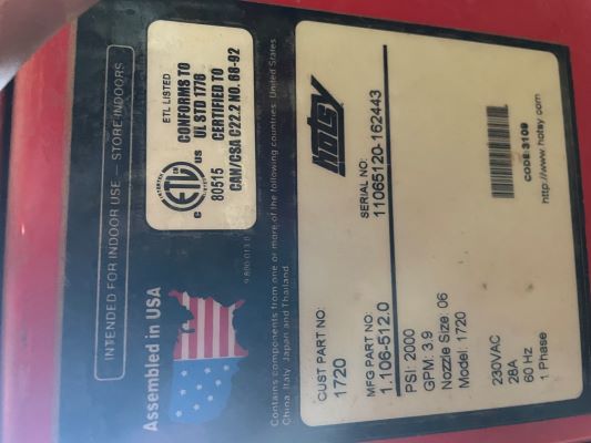 Hotsy Pressure Washer - Image 3